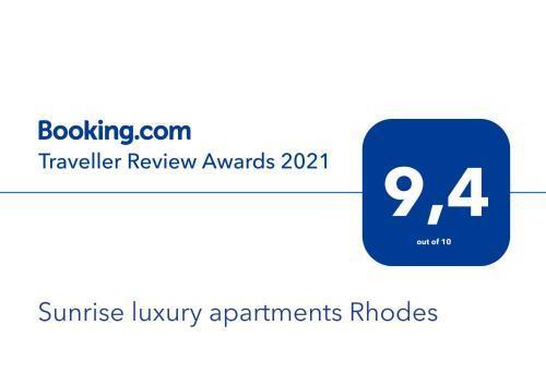 Sunrise Luxury Apartments Rhodes Родос Экстерьер фото